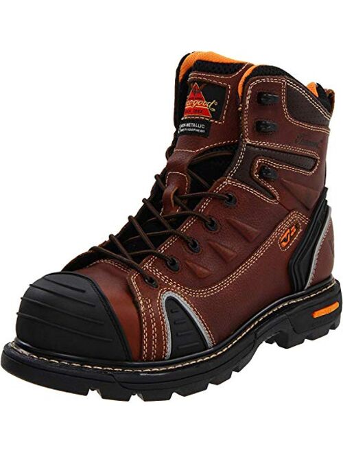 Thorogood GEN-Flex2 6 Composite Safety Toe Work Boots For Men - Breathable Heavy-Duty Toe Cap Boots With Goodyear Storm Welt, Slip-Resistant Outsole and Comfort Insole