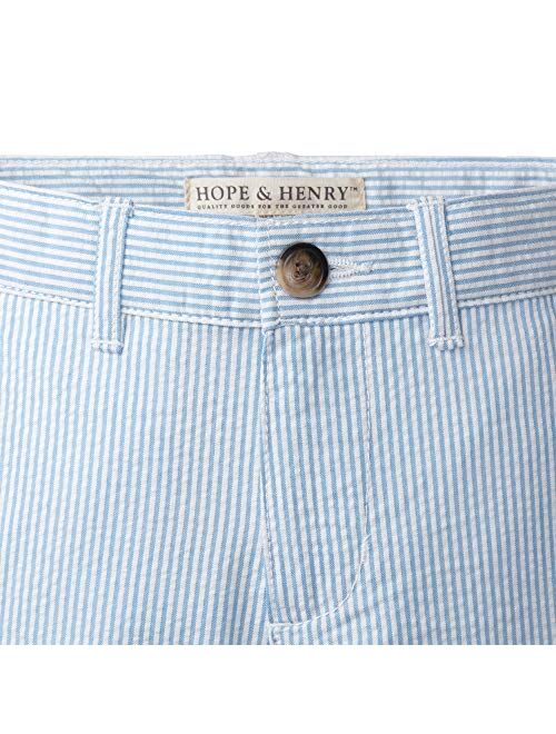 Hope & Henry Boys' Seersucker Suit Pant