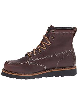 Men's 6" Moc-Toe Wedge-Heel Non-Safety Boot