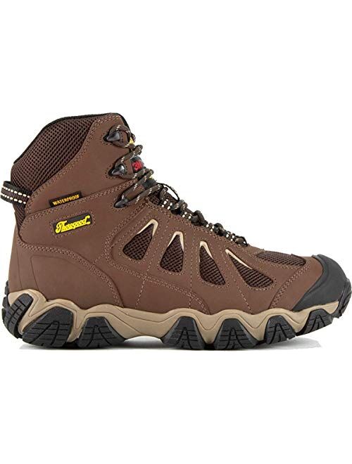 Thorogood Crosstrex 6 Insulated Waterproof Hiking Boots for Men - Breathable Premium Leather and Mesh with Comfort Insole and Athletic Traction Outsole; ASTM Rated