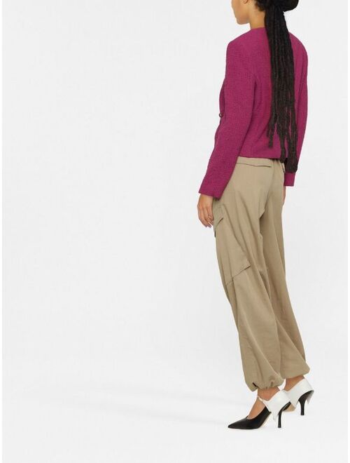 PINKO double-breasted boucle jacket