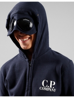 C.P. Company Kids TEEN logo-print zipped hoodie