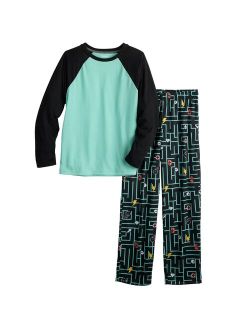 Boys 5-16 Sonoma Goods For Life Raglan Top & Pants Pajama Set