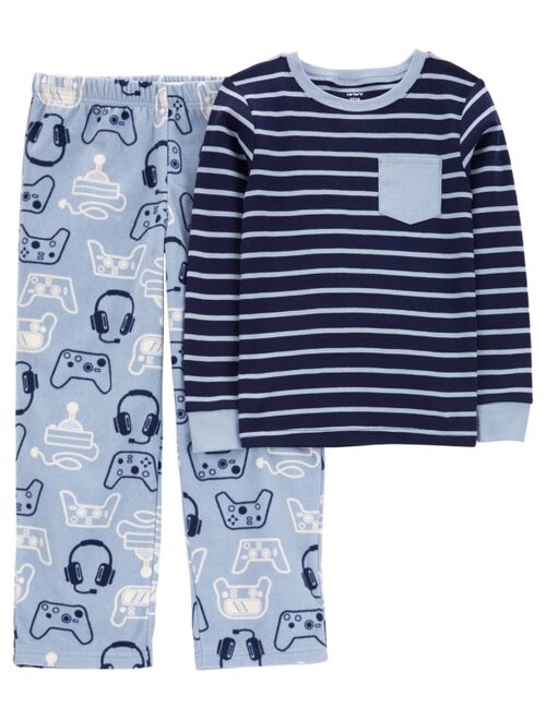 Carter's Big Boys Fleece Pajama, 2 Piece Set