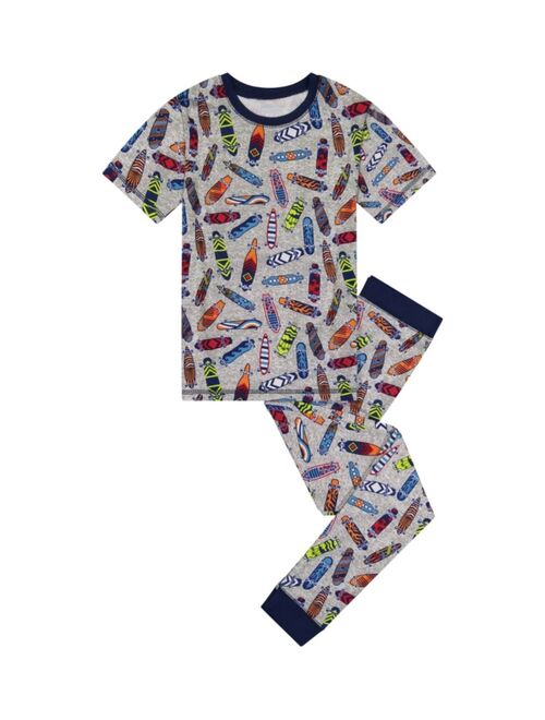 Sleep On It Big Boys T-shirt and Pants Pajama Set, 2 Piece