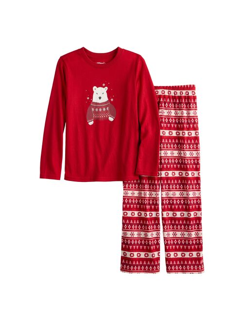 Boys 4-20 Jammies For Your Families Christmas Spirit Top & Pants Pajama Set