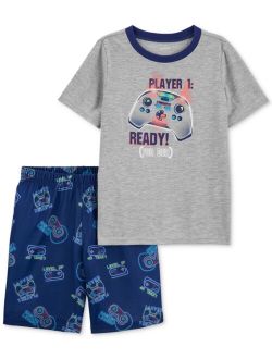 Big Boys 2-Pc. Video Game-Print Pajama Set