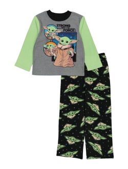 The Mandalorian Little Boys Mandalorian Pajamas, 2 Piece Set
