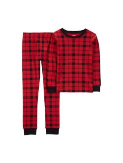 Boys 4-14 Carter's Holiday Snug Fit 2-Piece Pajama Set