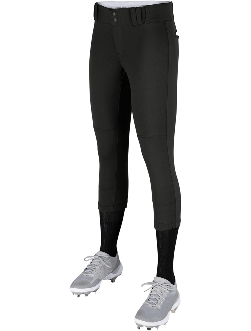 CHAMPRO Women's Tournament Traditional Low-Rise Polyester Softball Pant
