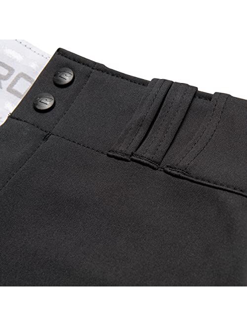 CHAMPRO Women's Tournament Low Rise Softball Pants with Side Piping