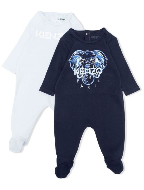 Kenzo Kids logo-print two-pack pyjamas