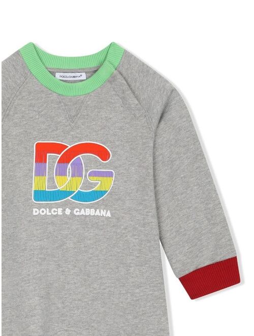Dolce & Gabbana Kids Tutina logo-print pyjamas
