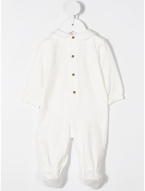 Versace Kids logo-print cotton-blend pajamas
