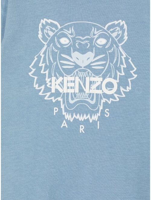 Kenzo Kids logo-print organic-cotton pyjamas