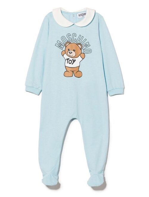 Moschino Kids Teddy-Bear motif pyjamas