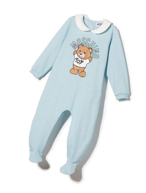 Moschino Kids Teddy-Bear motif pyjamas