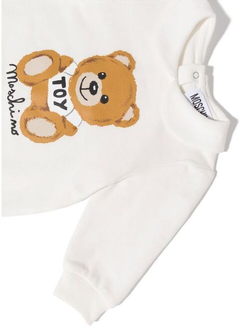 Moschino Kids bear-motif pyjamas