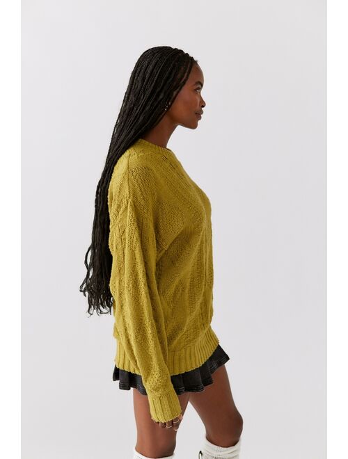 Urban Renewal Remade Overdyed Solid Sweater