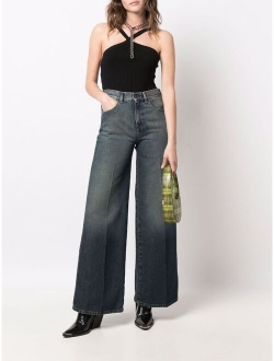 1978 high-waisted flared jeans