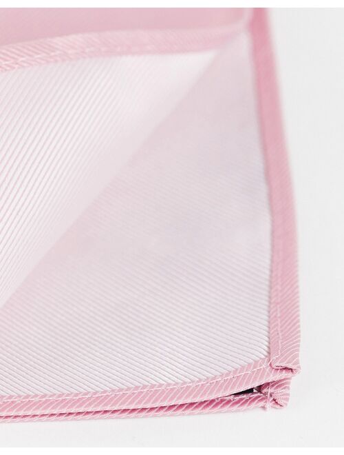 ASOS DESIGN pocket square in pink