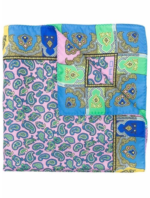 ETRO paisley-print silk pocket square