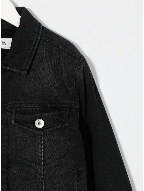 Lanvin Enfant button-up denim jacket
