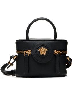 Black Mini 'La Medusa' Vanity Bag