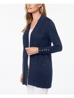 JM Collection JM COLLECTION Open-Front Cardigan, Created for Macy's
