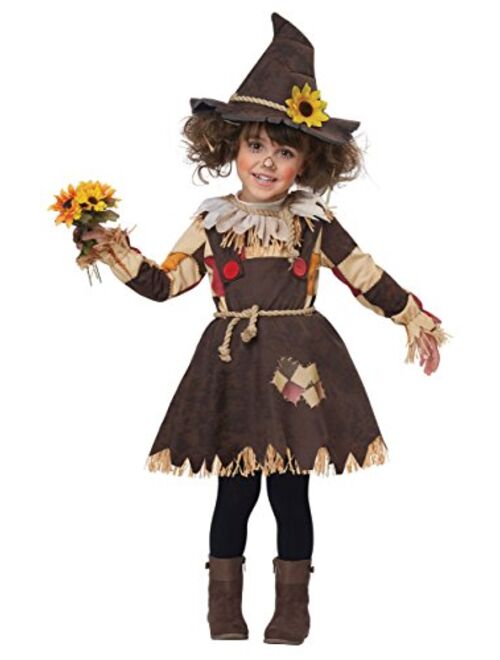 California Costumes Girls Toddler Pumpkin Patch Scarecrow Costume