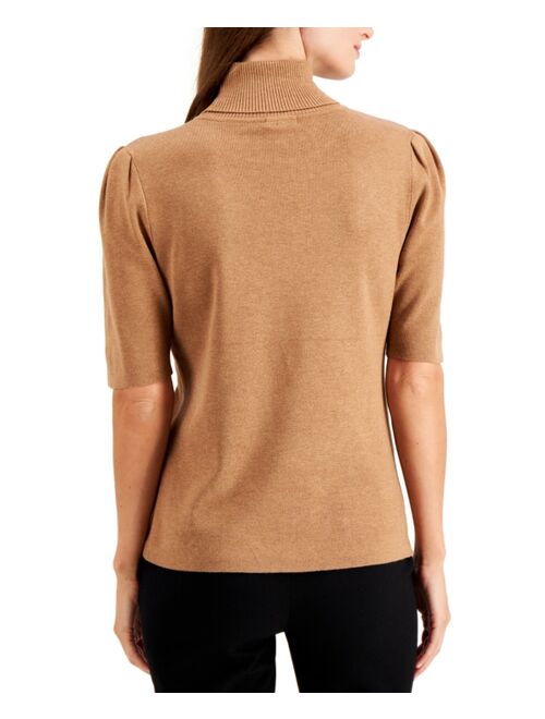 Alfani ALFANI Turtleneck Elbow-Sleeve Sweater, Created for Macy's