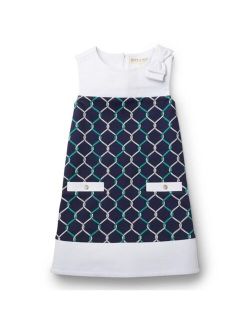 Girls' A-Line Ponte Knit Dress, Infant