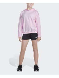 Big Girls Long Sleeve Hooded Pullover