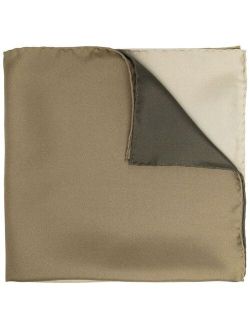 TOM FORD colour-block silk pocket-square