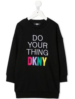 Kids 'Do Your Thing' sweatshirt dress