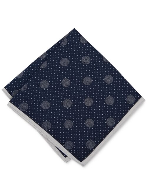 ALFANI Men's Dot Pocket Square, Created for Macy's