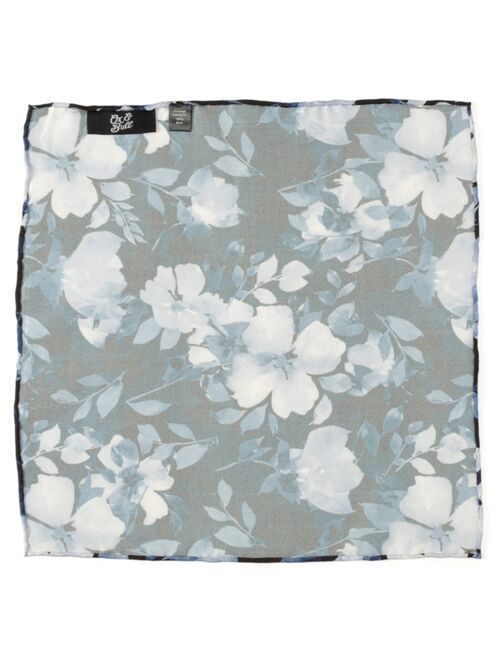 OX & BULL TRADING CO. Men's Painted Floral Pocket Square