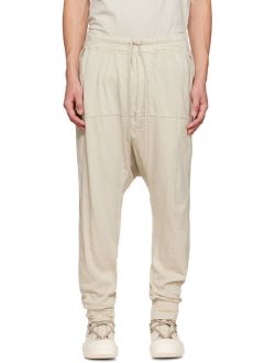 DRKSHDW Off-White Prisoner Drawstring Lounge Pants