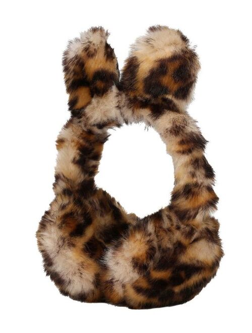 Dolce & Gabbana Kids leopard-print ear muffs