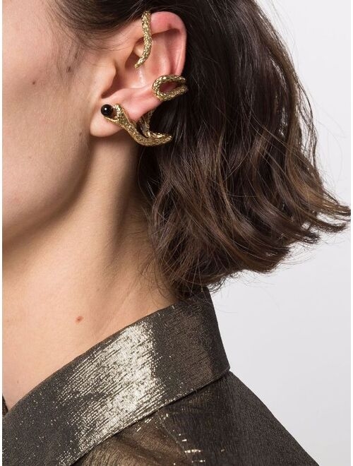 Yves Saint Laurent Saint Laurent snake ear cuff earring