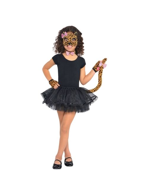 AMSCAN Toddler Girls Leopard Accessory Kit Set of 4