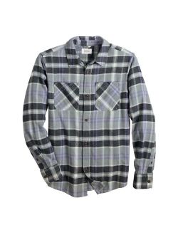 Boys 8-20 Sonoma Goods For Life Plaid Flannel Button-Up Shirt in Regular & Husky