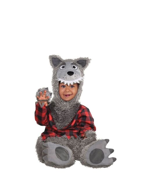 AMSCAN Infant Boys and Girls Wolf Costume