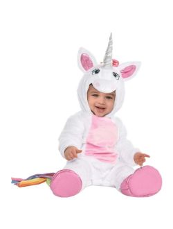AMSCAN Infant Boys and Girls Unicorn Costume