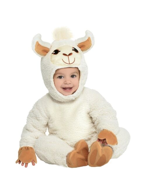 AMSCAN Baby Boys and Girls Lovable Llama Costume Set