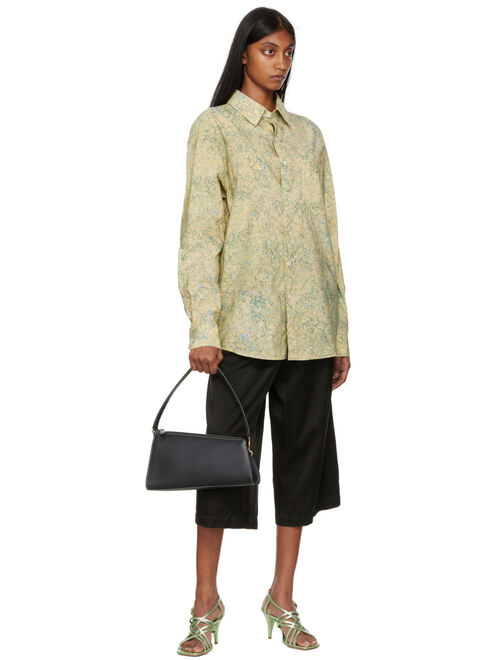 LITTLE LIFFNER Black Slanted Baguette Bag