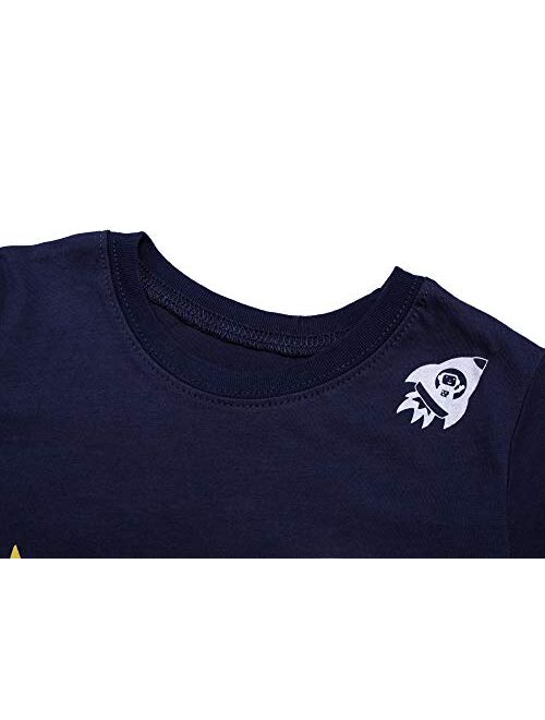 Tkala Fashion Boys Pajamas Set Long Toddler Pjs Little Kids Dinosaur Sleepwear