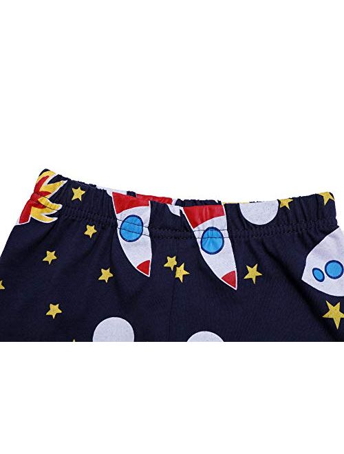 Tkala Fashion Boys Pajamas Set Long Toddler Pjs Little Kids Dinosaur Sleepwear