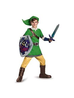 Link Deluxe Child Costume, Large (10-12)