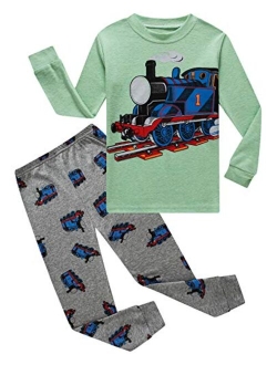 Dolphin&Fish Boys Pajamas Kids Clothes Toddler Pjs Sets Cotton Sleepwears